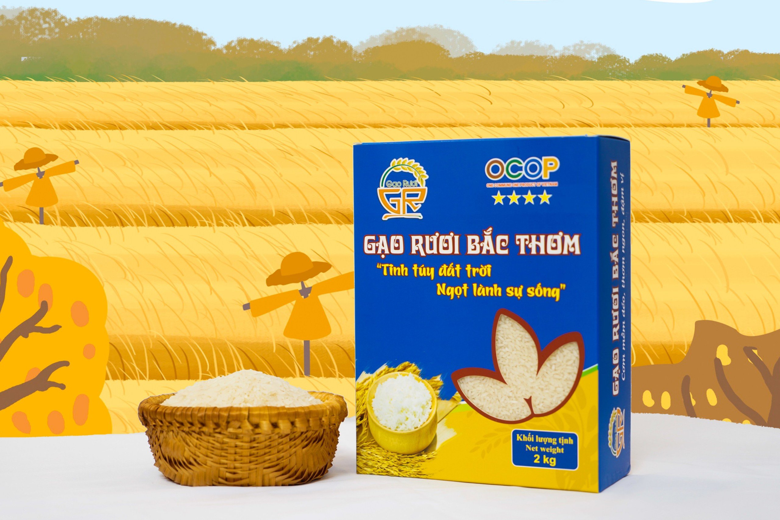 Gạo Rươi Bắc Thơm